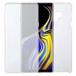 Obojstranný ochranný kryt Samsung Galaxy Note 9 priehľadný