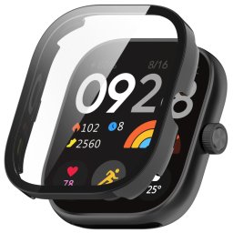 PC TELJES BORÍTÁS Műanyag borítás üveggel Redmi Watch 4 fekete
