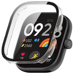PC TELJES BORÍTÁS Műanyag borítás üveggel Redmi Watch 4 átlátszóhoz