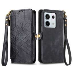 GEOM pénztárca tok Xiaomi Redmi Note 13 Pro készülékhez, fekete
