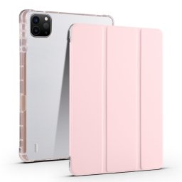 CRYSTAL Flip tok Apple iPad Pro 11 2024 világos rózsaszín