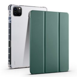 CRYSTAL Flip tok Apple iPad Air 13 2025 / Air 13 2024 sötétzöld