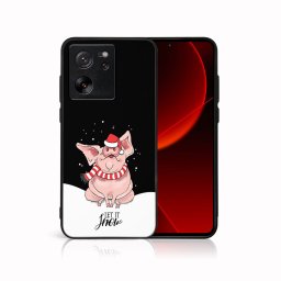 PROTEMIO MY ART Karácsonyi kivitelű borító Xiaomi 13T/ 13T Pro LET IT SNOW (075)