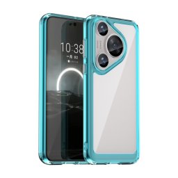 CRYSTAL Védőhuzat Huawei Pura 70 Pro türkizhez