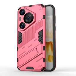 BIB Védőhuzat állvánnyal Huawei Pura 70 Pro rózsaszínhez
