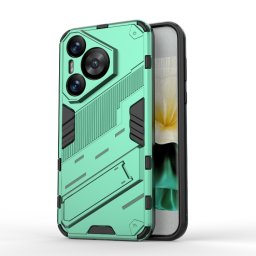 BIB Védőburkolat állvánnyal Huawei Pura 70 zöld színhez