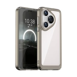 CRYSTAL Védőburkolat Huawei-hoz Pura 70 szürke