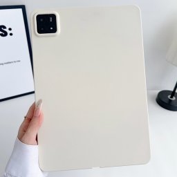 RUBBER Védőburkolat a Xiaomi Pad 6s Pro bézs színhez