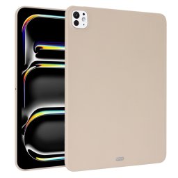 RUBBER Védőburkolat a Apple iPad Pro 11 2024 bézs színhez