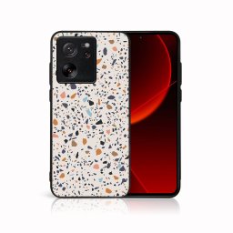 PROTEMIO MY ART Védőburkolat a Xiaomi 13T/ 13T Pro BEIGE TERRAZZO-hoz (162)