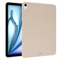 RUBBER Védőburkolat Apple iPad Air 11 2025 / Air 11 2024 bézs színhez