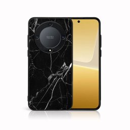 PROTEMIO MY ART Védőburkolat a Honor Magic5 Lite számára BLACK MARBLE (142)