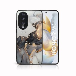 PROTEMIO MY ART Védőburkolat a Honor-hoz 90 5G GREY MARBLE (140)