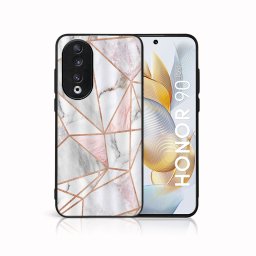 PROTEMIO MY ART Védőburkolat a Honor-hoz 90 5G PINK MARBLE (143)