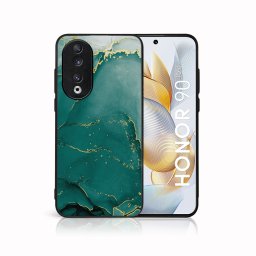 PROTEMIO MY ART Védőburkolat a Honor-hoz 90 5G GREEN MARBLE (145)