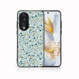 PROTEMIO MY ART Védőburkolat a Honor 90-hez 5G BLUE TERRAZZO (164)