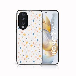 PROTEMIO MY ART Védőburkolat a Honor-hoz 90 5G ORANGE TERRAZZO (165)