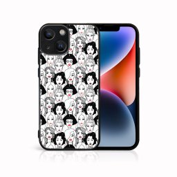 PROTEMIO MY ART Apple védőburkolat iPhone 15 RÚZS (174)
