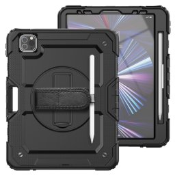 SOLID 360 Tartós burkolat Apple iPad Air 11 2025 / Air 11 2024 fekete