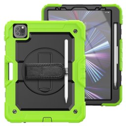 SOLID 360 Tartós burkolat Apple iPad Air 11 2025 / Air 11 2024 zöld