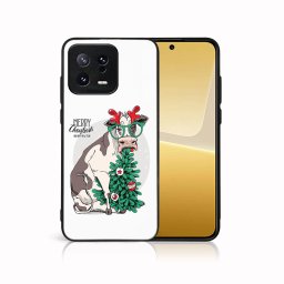 PROTEMIO MY ART Karácsonyi kivitelű borító Xiaomi 13 VIDÁM CHRISTMAS (074)
