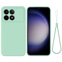 RUBBER Védőburkolat Xiaomi Poco F6-hoz Pro zöld