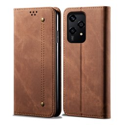 DENIM pénztárcahuzat Honor 200 Lite barna színben