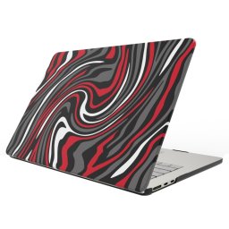 PROTEMIO ART TOK MacBook Prohoz 16" A2991 / A2780 / A2485 BLACK PIROS WHITE