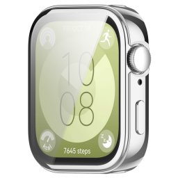 TPU TELJES BURKOLAT Fedél a Huawei Óra Fit 3 számára ezüst