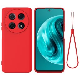 RUBBER Védőburkolat Huawei Nova 12i piroshoz