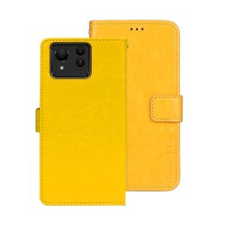 IDEWEI Wallet tok Asus Zenfone 11 Ultra sárga