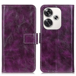 RETRO Pénztárcahuzat Xiaomi Poco F6 lila