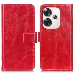 RETRO Pénztárcahuzat Xiaomi Poco F6 piros
