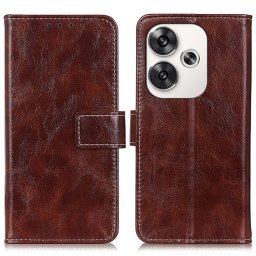 RETRO Pénztárcahuzat Xiaomi Poco F6 barna