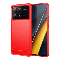 FLEXI TPU Védőburkolat Xiaomi Poco X6 Pro 5G piros