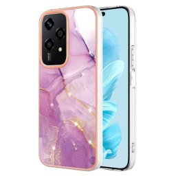 IMD MARBLE Védőburkolat a Honor-hoz 200 Lite PURPLE
