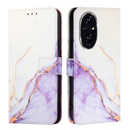 ART MARBLE Pénztárcahuzat a Honor-hoz 200 Pro PURPLE