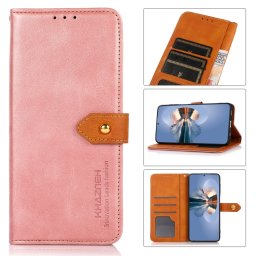 KHAZNEH DUAL-COLOR Pénztárcahuzat Honor-hoz 200 Pro rózsaszín
