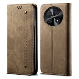 DENIM pénztárcahuzat Huawei Nova 12i szürke-barna színhez
