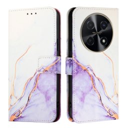 ART MARBLE Pénztárcahuzat a Huawei Nova 12i készülékhez PURPLE