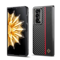 IMEEKE CARBON Flip tok Honor Magic V2 fekete
