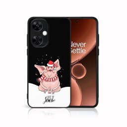 PROTEMIO MY ART Karácsonyi kivitelű borító OnePlus Nord CE 3 Lite 5G LET IT SNOW (075)