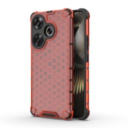 HONEYCOMB Védőburkolat Xiaomi Poco F6 piros