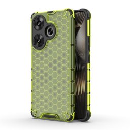 HONEYCOMB Védőburkolat Xiaomi Poco F6 zöld