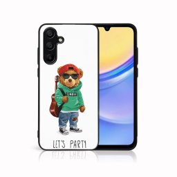PROTEMIO MY ART Védőburkolat a Samsung Galaxy A15-höz BEAR (177)