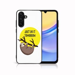 PROTEMIO MY ART Védőburkolat a Samsung Galaxy A15-höz SLOTH (188)