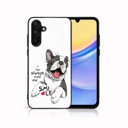 PROTEMIO MY ART Védőburkolat a Samsung Galaxy A15-höz SMILE (189)