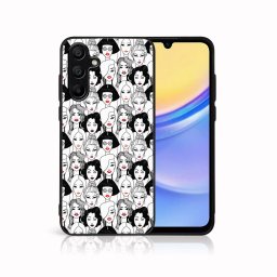 PROTEMIO MY ART Védőburkolat a Samsung Galaxy A15-höz LIPSTICK (174)