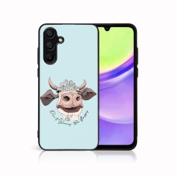 PROTEMIO MY ART Védőburkolat a Samsung Galaxy A25-höz 5G HAPPY COW (181)