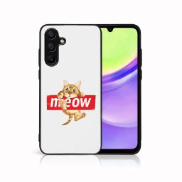 PROTEMIO MY ART Védőburkolat a Samsung Galaxy A25-höz 5G MEOW (183)